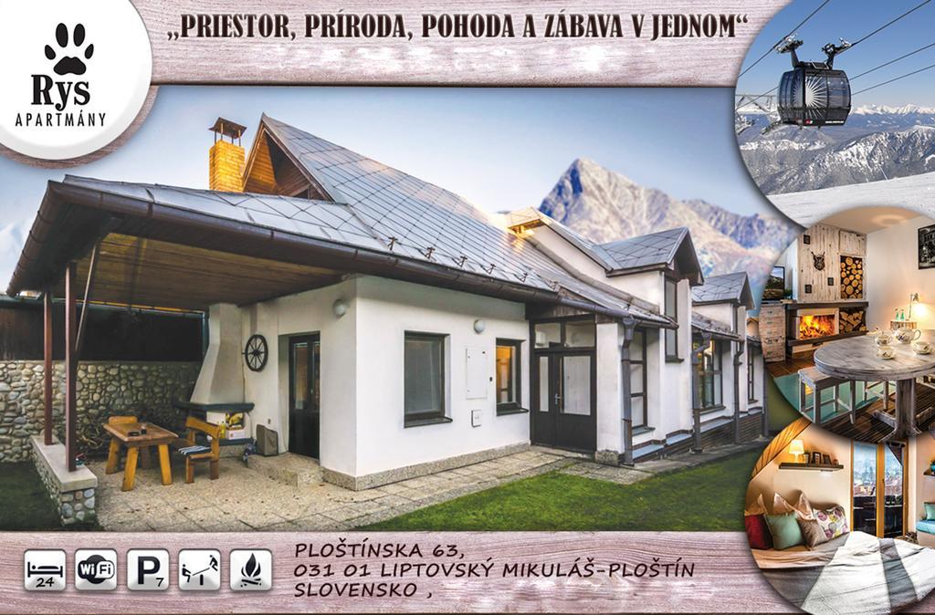 Rys Apartmány - Liptov Liptovský Mikuláš Exterior foto